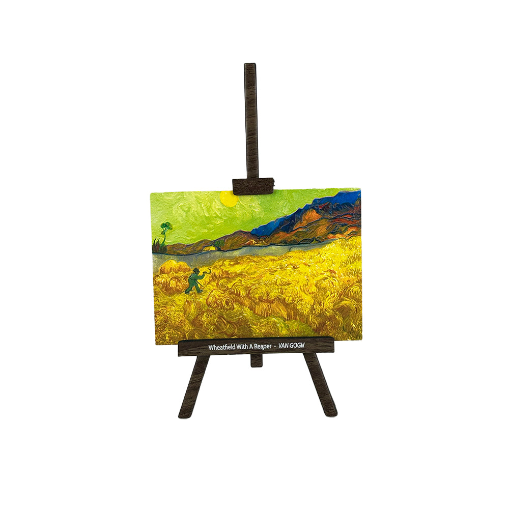 BUĞDAY TARLASINDA ORAKÇI - VAN GOGH