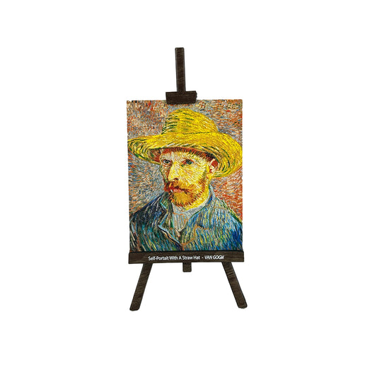 HASIR ŞAPKALI OTOPORTRE - VAN GOGH